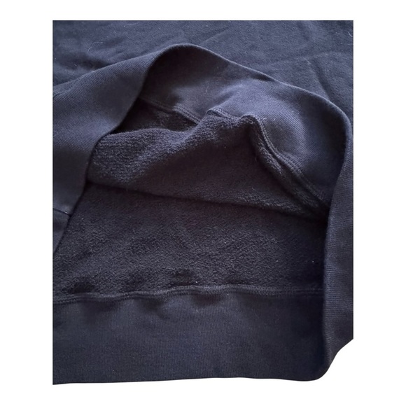 Baldwin Kansas City Black 100% Cotton Size L Long Sleeve Crew Neck Sweater - Picture 7 of 7